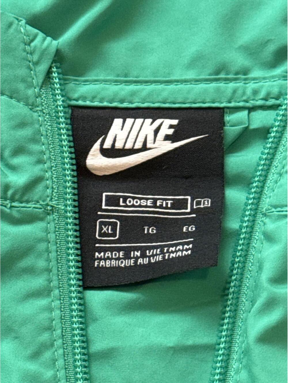 Nike Kids Boys XL Jacket Blue Green Windbreaker - Picture 4 of 7